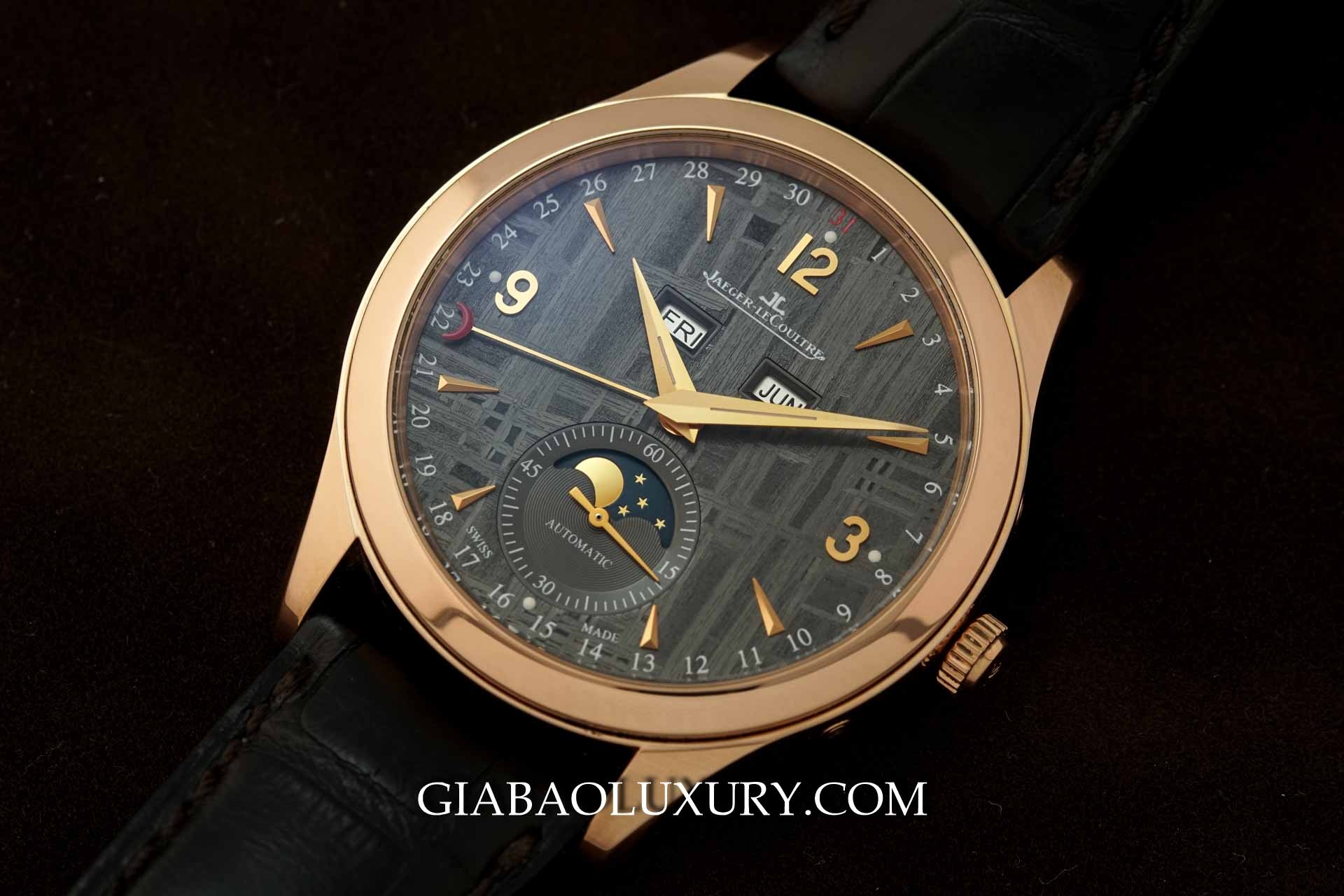 Đồng Hồ Jaeger-Lecoultre Master Automatic Ruthenium Meteorite Dial