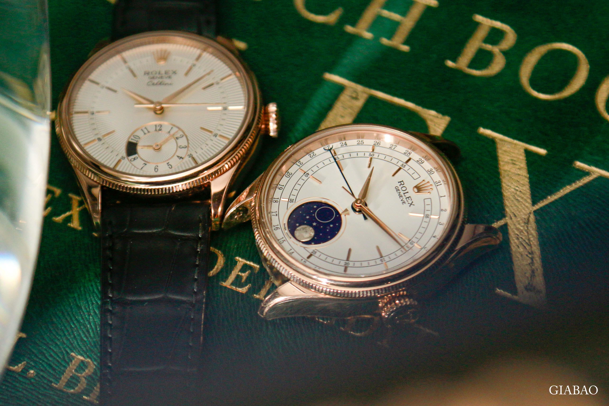 Đồng Hồ Rolex Cellini Moonphase 50535