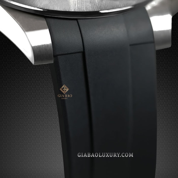 Dây cao su Rubber B dành cho đồng hồ Rolex Daytona phiên bản dây kim loại Oyster vành Ceramic -  Classic Series