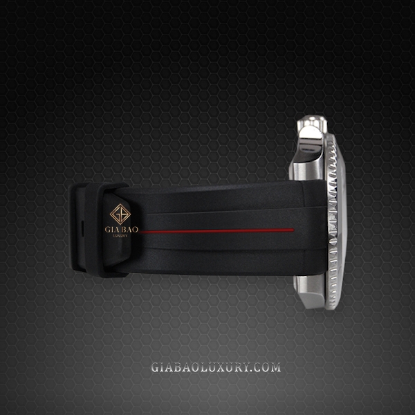 Dây cao su Rubber B dành cho đồng hồ Rolex Explorer II 40mm Ref. 16570 - Tang Buckle Series VulChromatic®