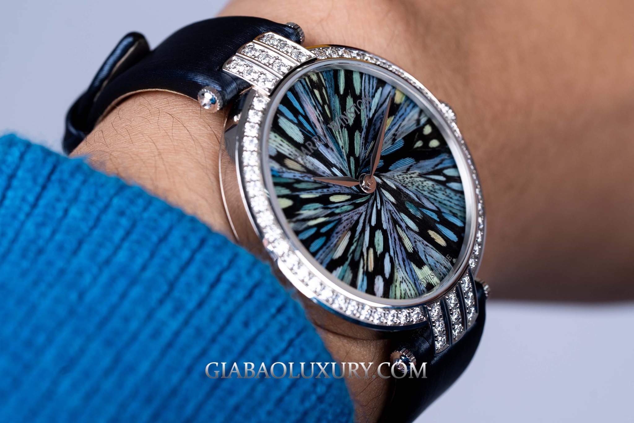 Harry Winston Premier Feathers Ladies Quartz 36mm