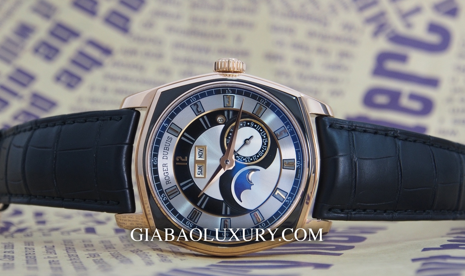 Đồng Hồ Roger Dubuis La Monégasque MoonPhase Perpetual Calendar