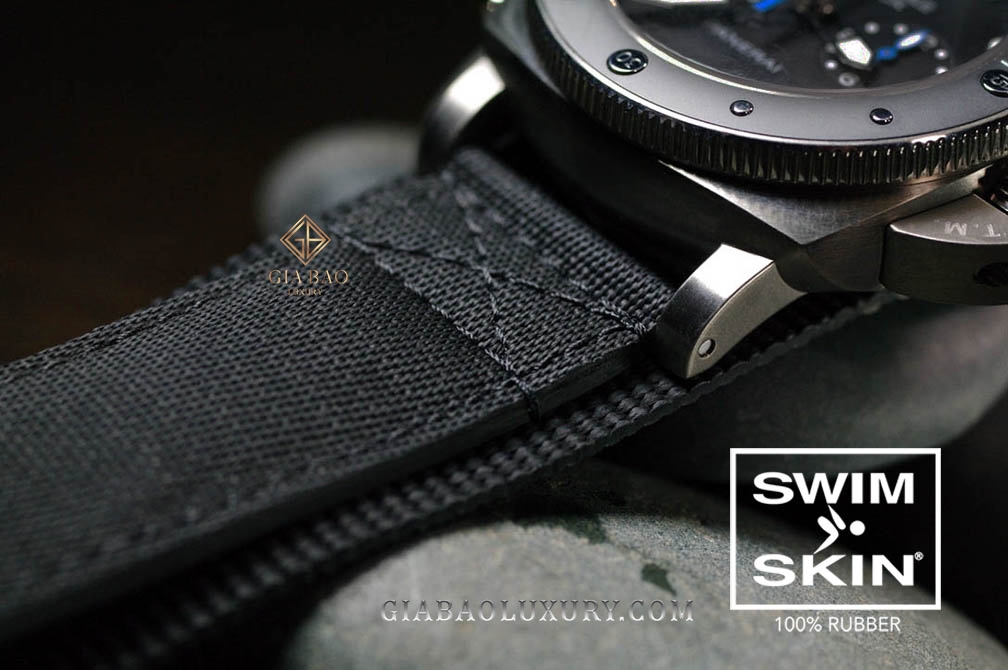 Dây cao su Rubber B dành cho đồng hồ Panerai Luminor Submersible 47mm - SwimSkin®