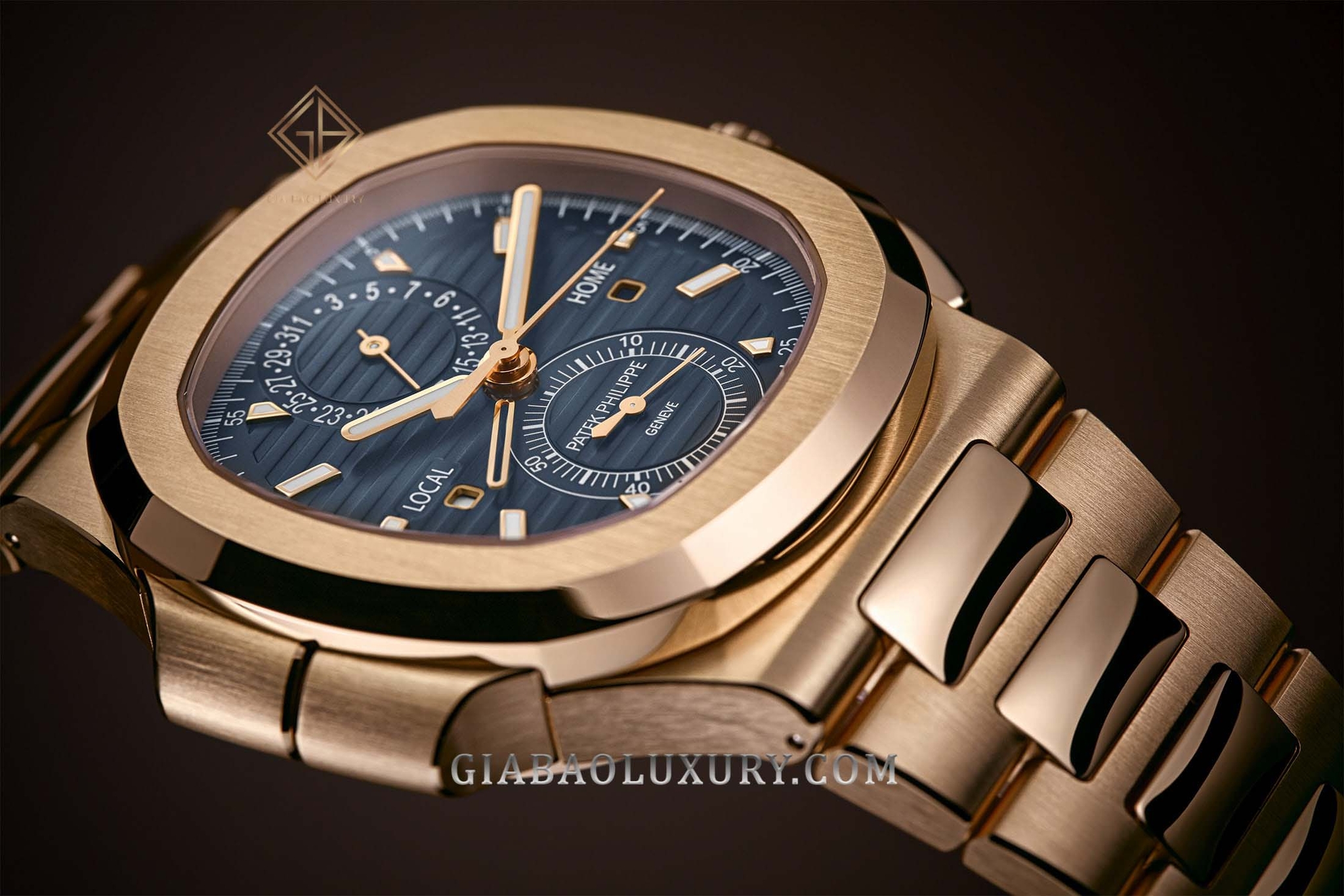 Đồng hồ Nautilus Travel Time Chronograph 5990