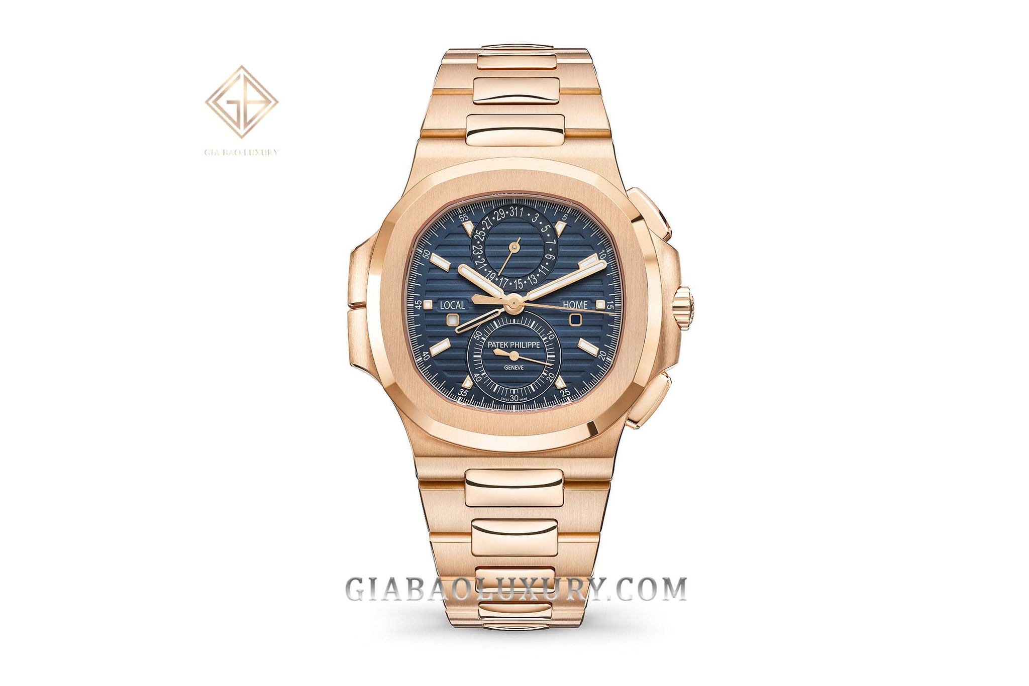 Đồng hồ Nautilus Travel Time Chronograph 5990