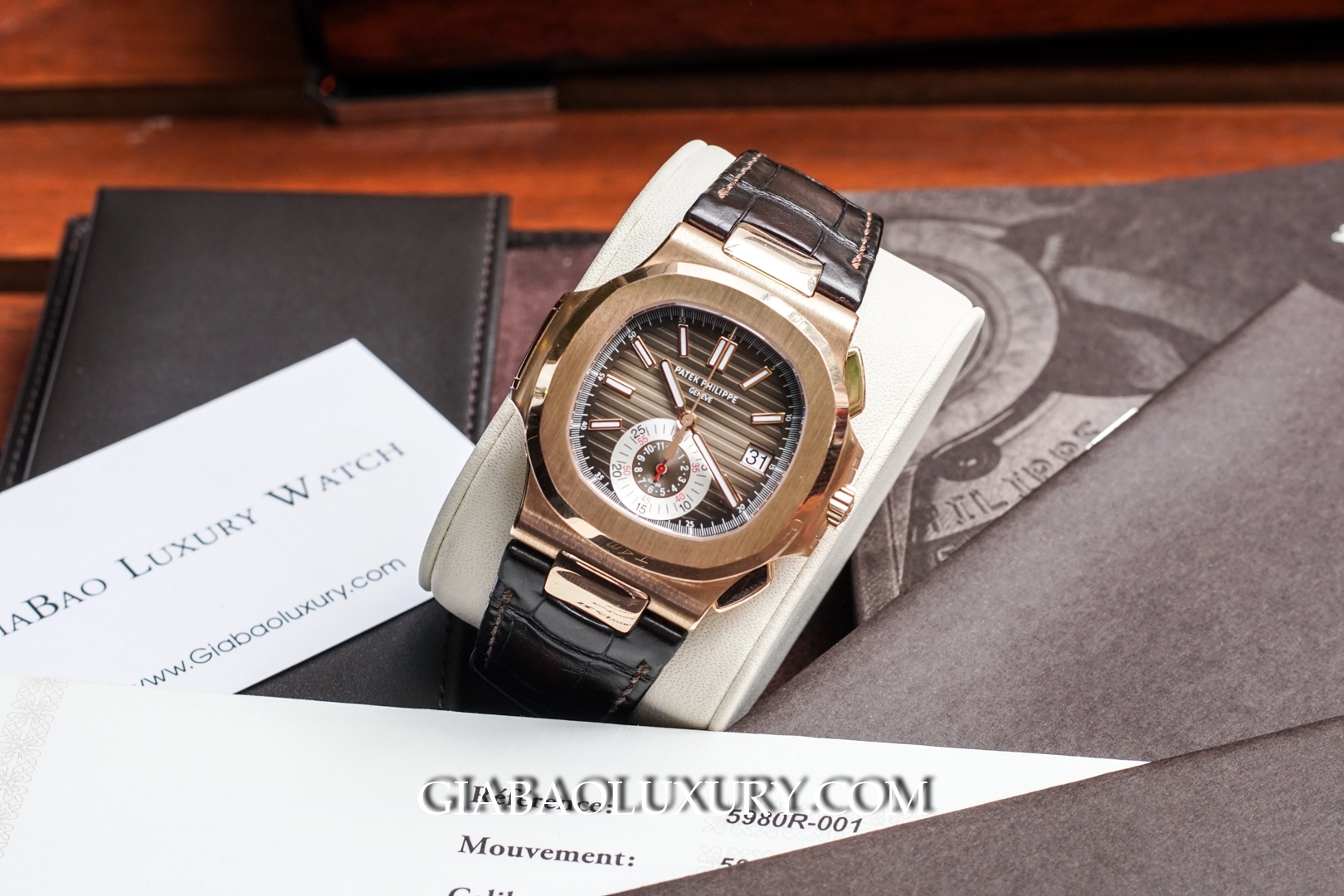 Đồng Hồ Patek Philippe Nautilus 5980R-001