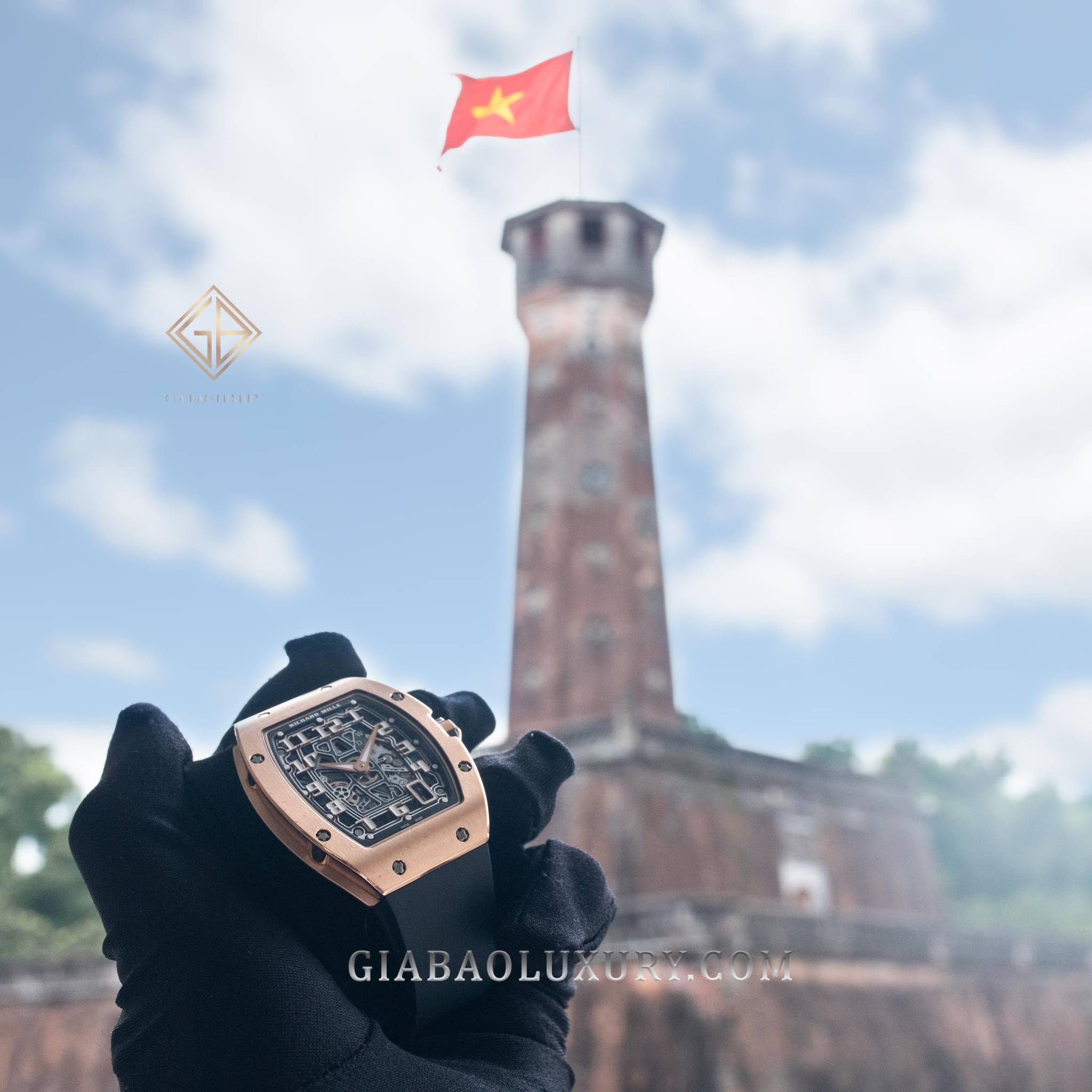 Đồng Hồ Richard Mille RM 67-01 Automatic Winding Extra Flat Vàng Hồng