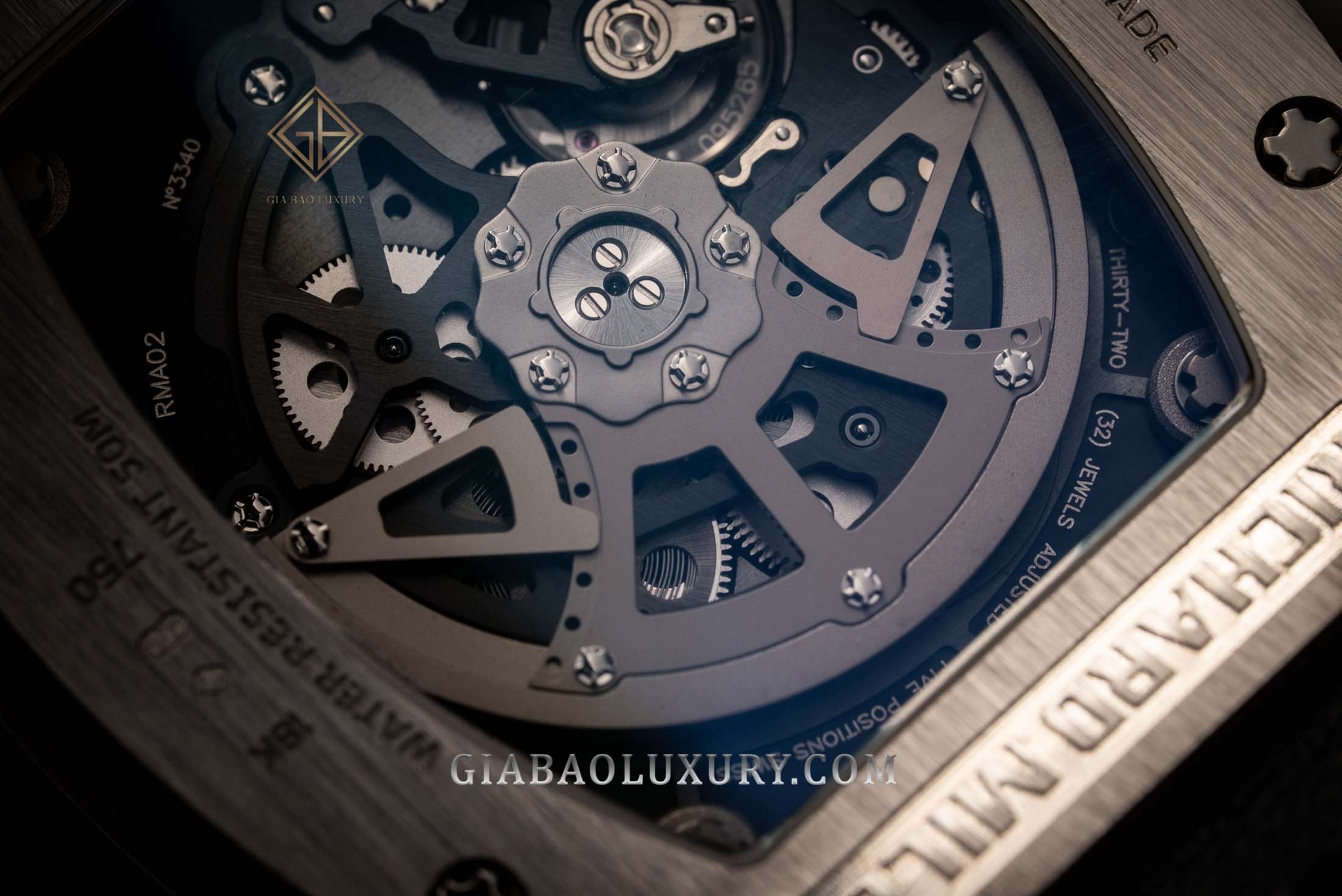 Đồng Hồ Richard Mille RM 023 Automatic Winding Vàng trắng