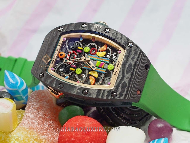 Đồng Hồ Richard Mille Bonbon RM 37-01 Kiwi