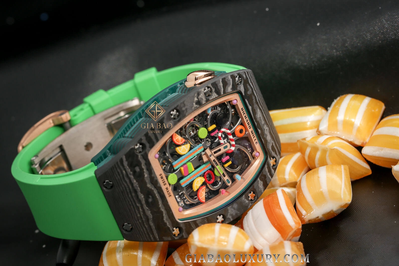 ​​​​​​​Đồng Hồ Richard Mille Bonbon RM 37-01 Kiwi