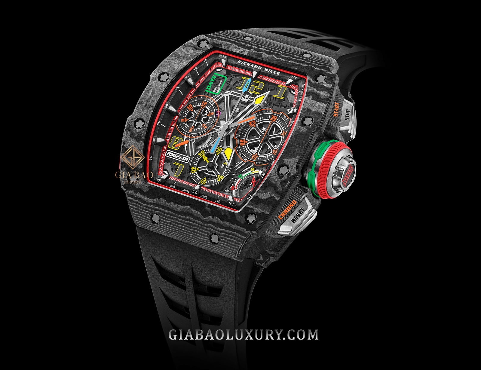 Đồng Hồ Richard Mille RM 65-01 Carbon TPT