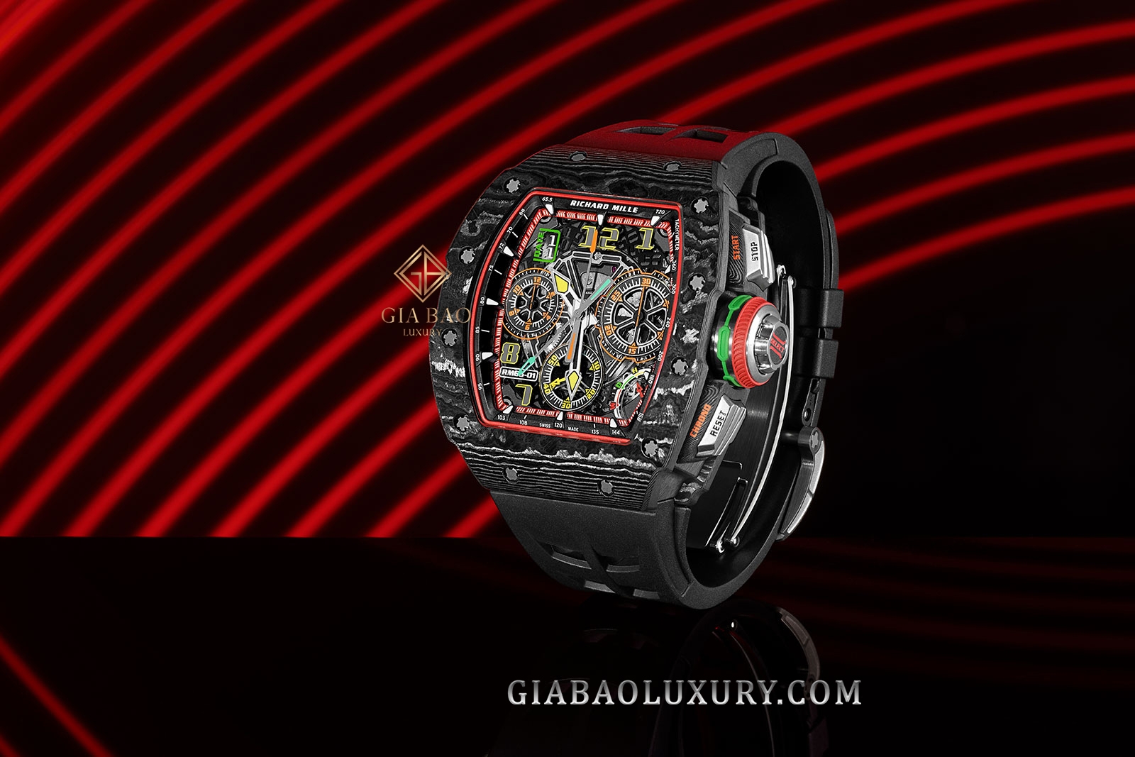 Đồng Hồ Richard Mille RM 65-01 Carbon TPT