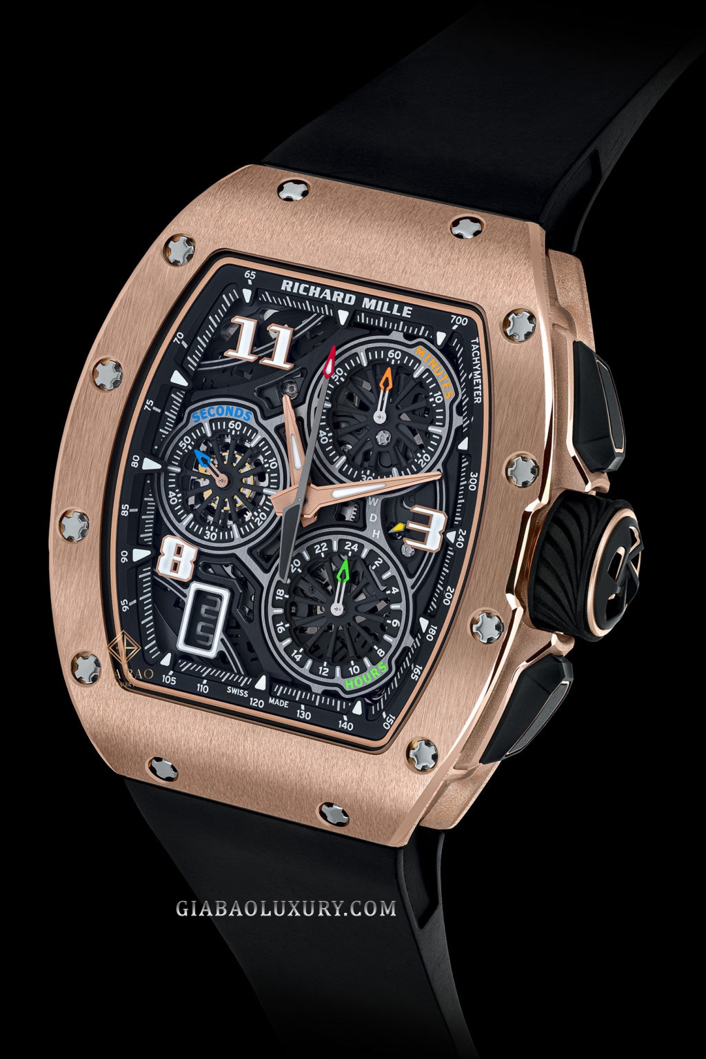 Đồng Hồ Richard Mille RM 72-01 Vàng Hồng