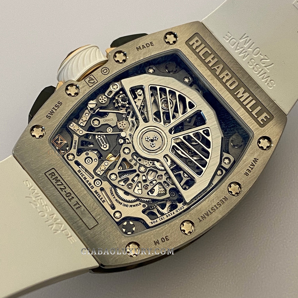 Đồng Hồ Richard Mille RM 72-01 Titanium