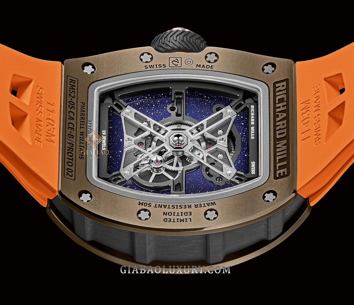 Đồng Hồ Richard Mille RM 52-05 Tourbillon Pharrell Williams