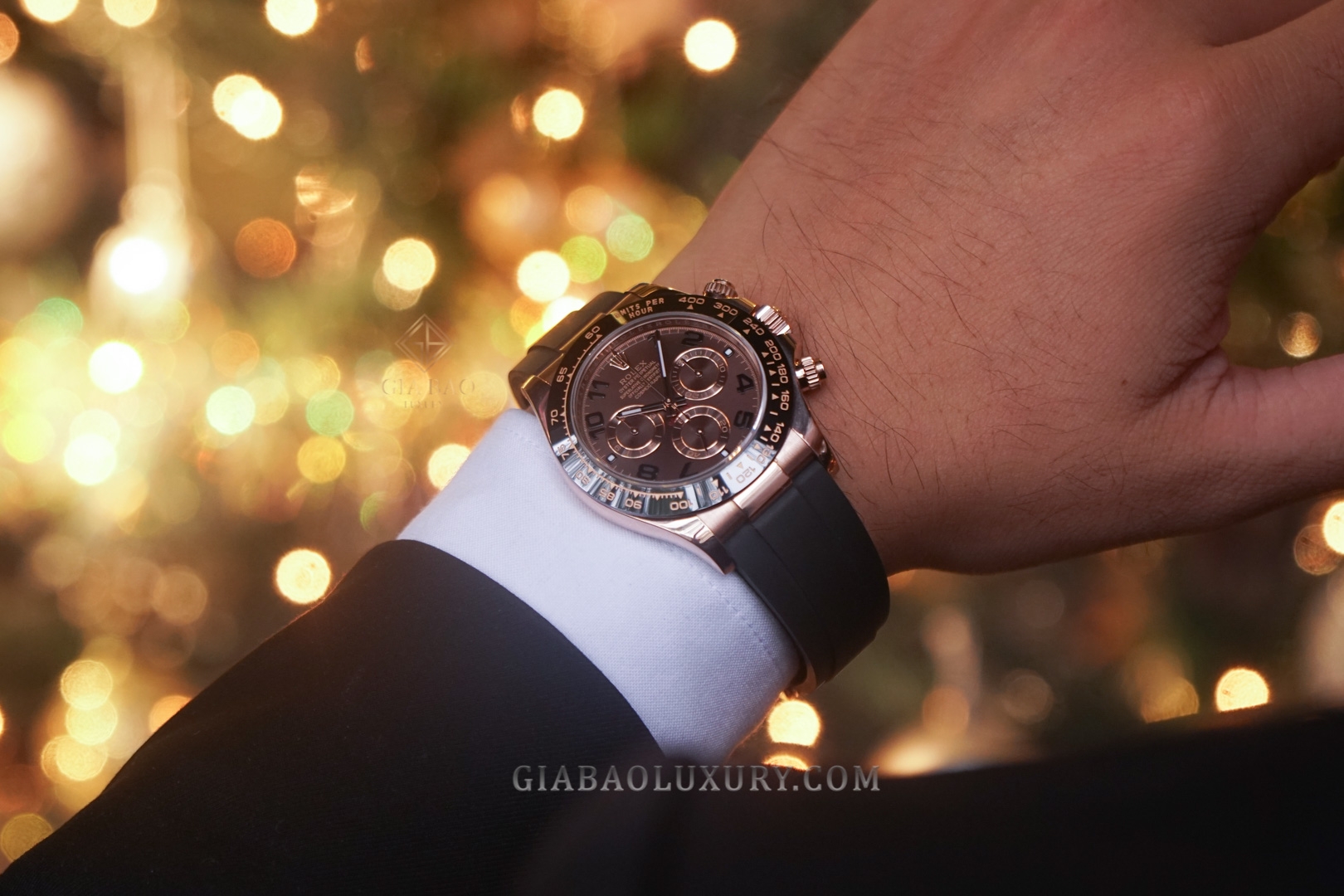 Đồng Hồ Rolex Cosmograph Daytona 116515LN Mặt Số Chocolate Cọc Số Arab