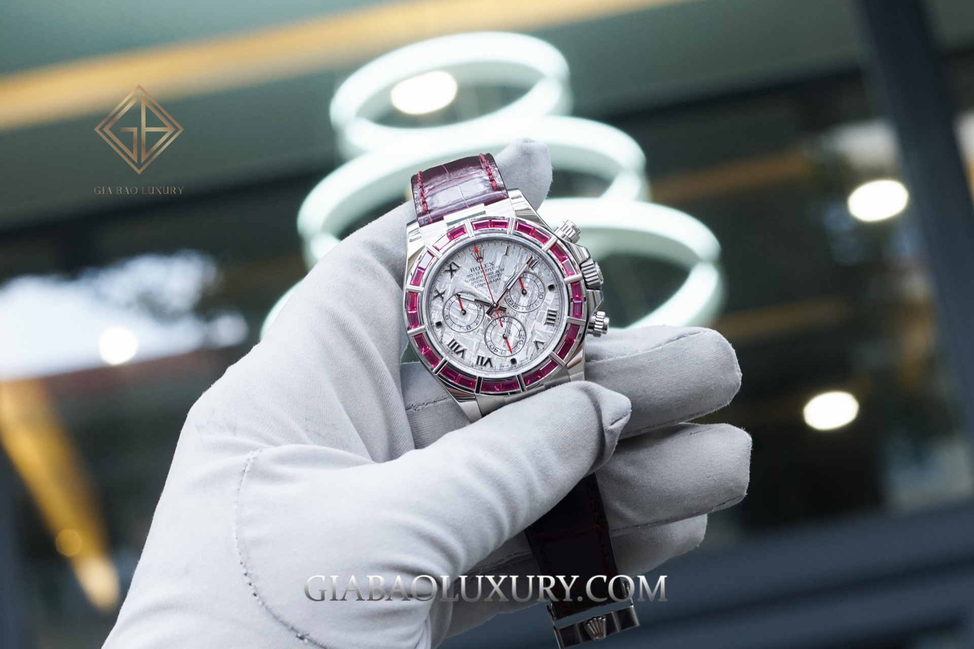 Đồng hồ Rolex Cosmograph Daytona 116589SALV Mặt Số Thiên Thạch Siêu Hiếm