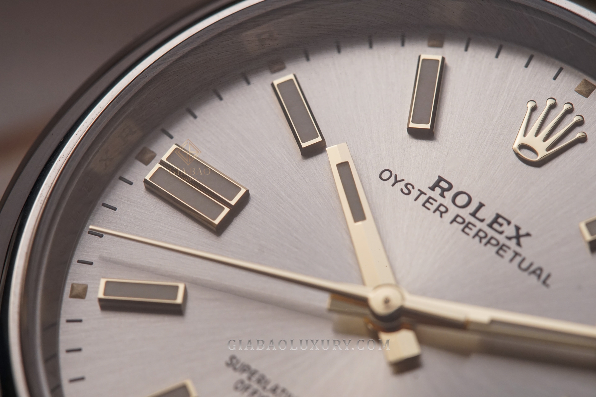 Đồng Hồ Rolex Oyster Perpetual 41 124300 Mặt Số Bạc