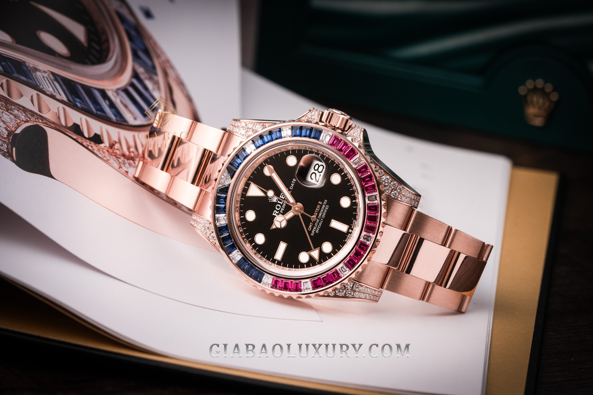 Đồng Hồ Rolex GMT-Master II 126755 SARU