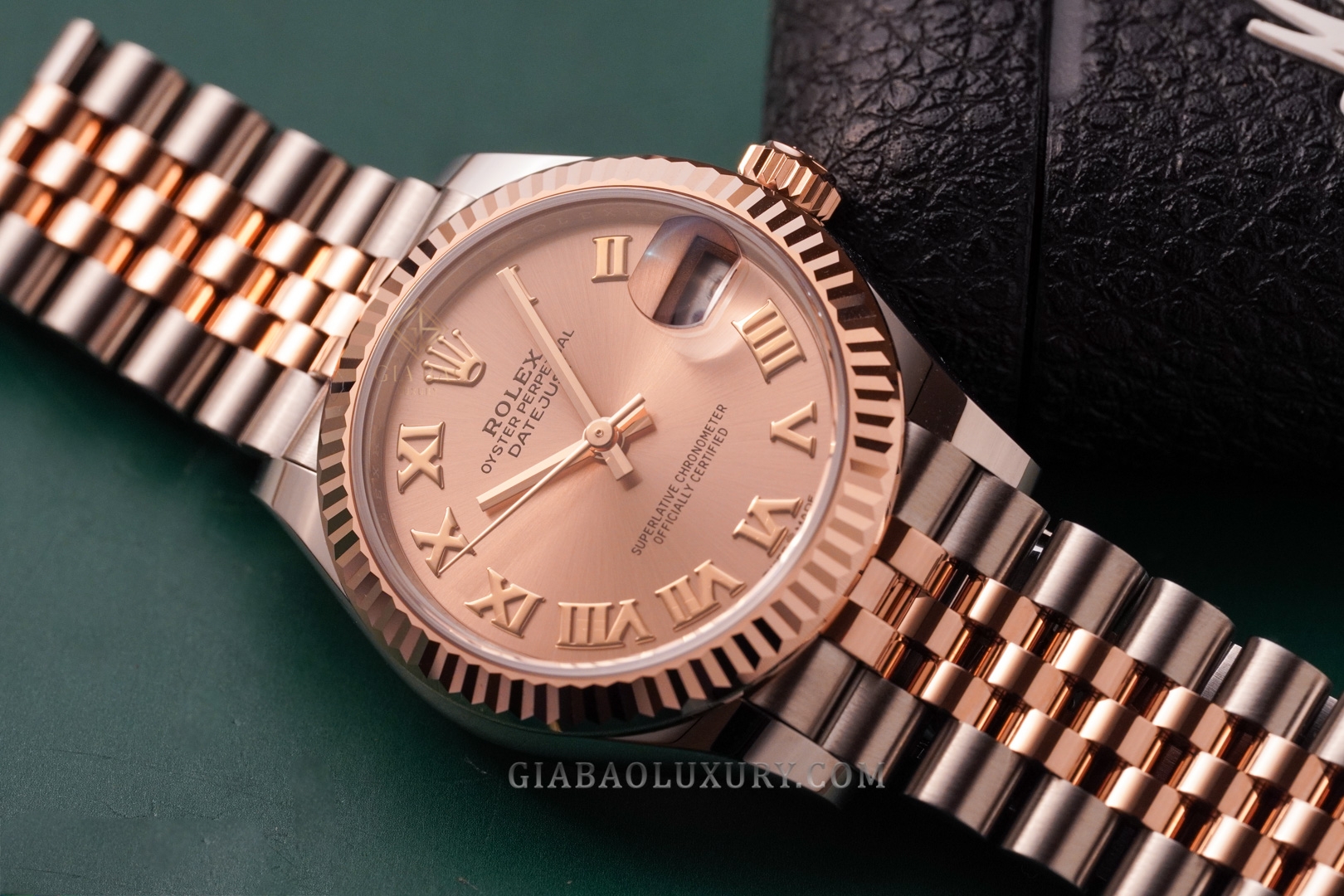 Đồng Hồ Rolex Datejust 31 278271 Mặt Số Hồng Cọc Số La Mã