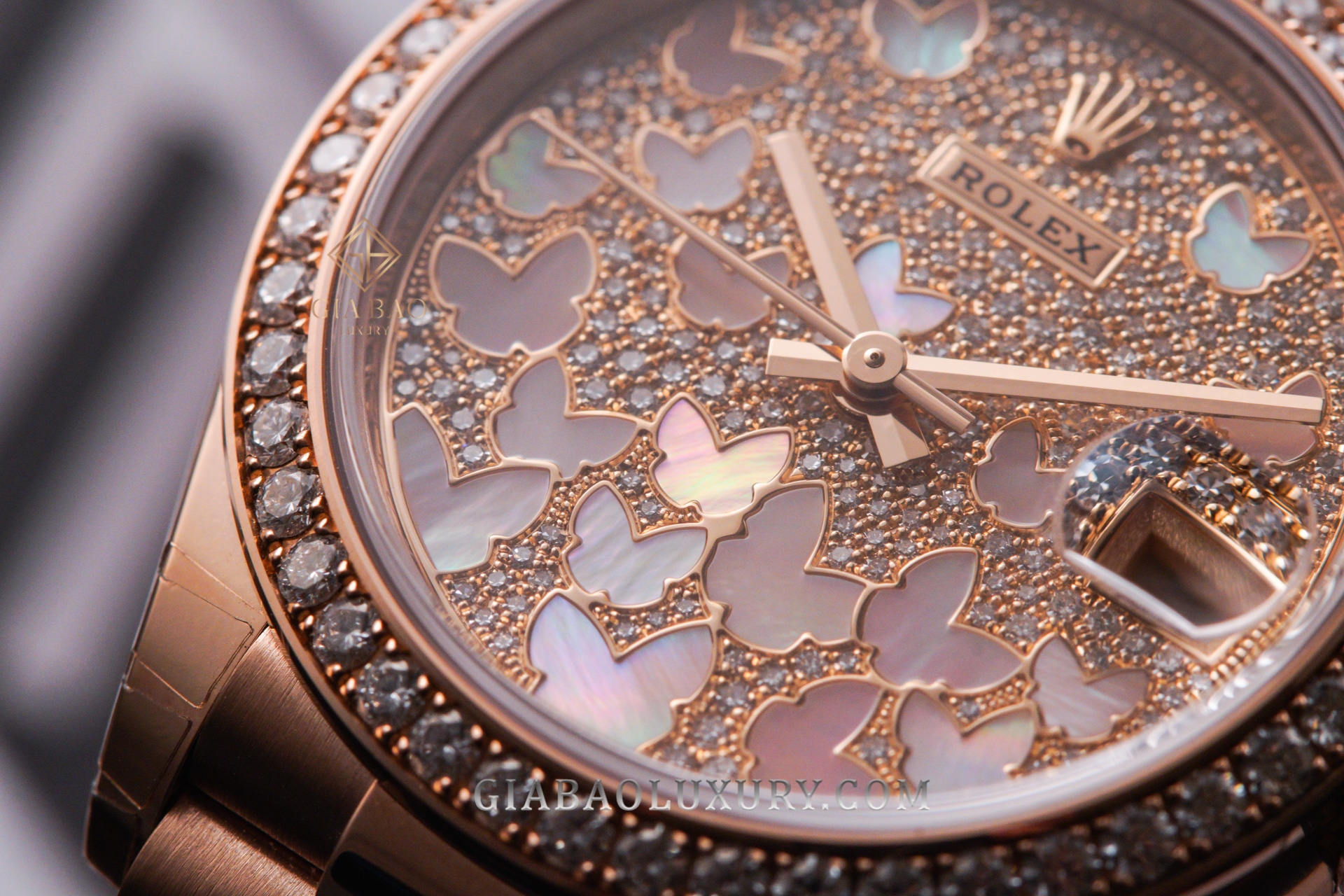 Đồng Hồ Rolex Datejust 31 278285RBR Mặt Số Butterfly