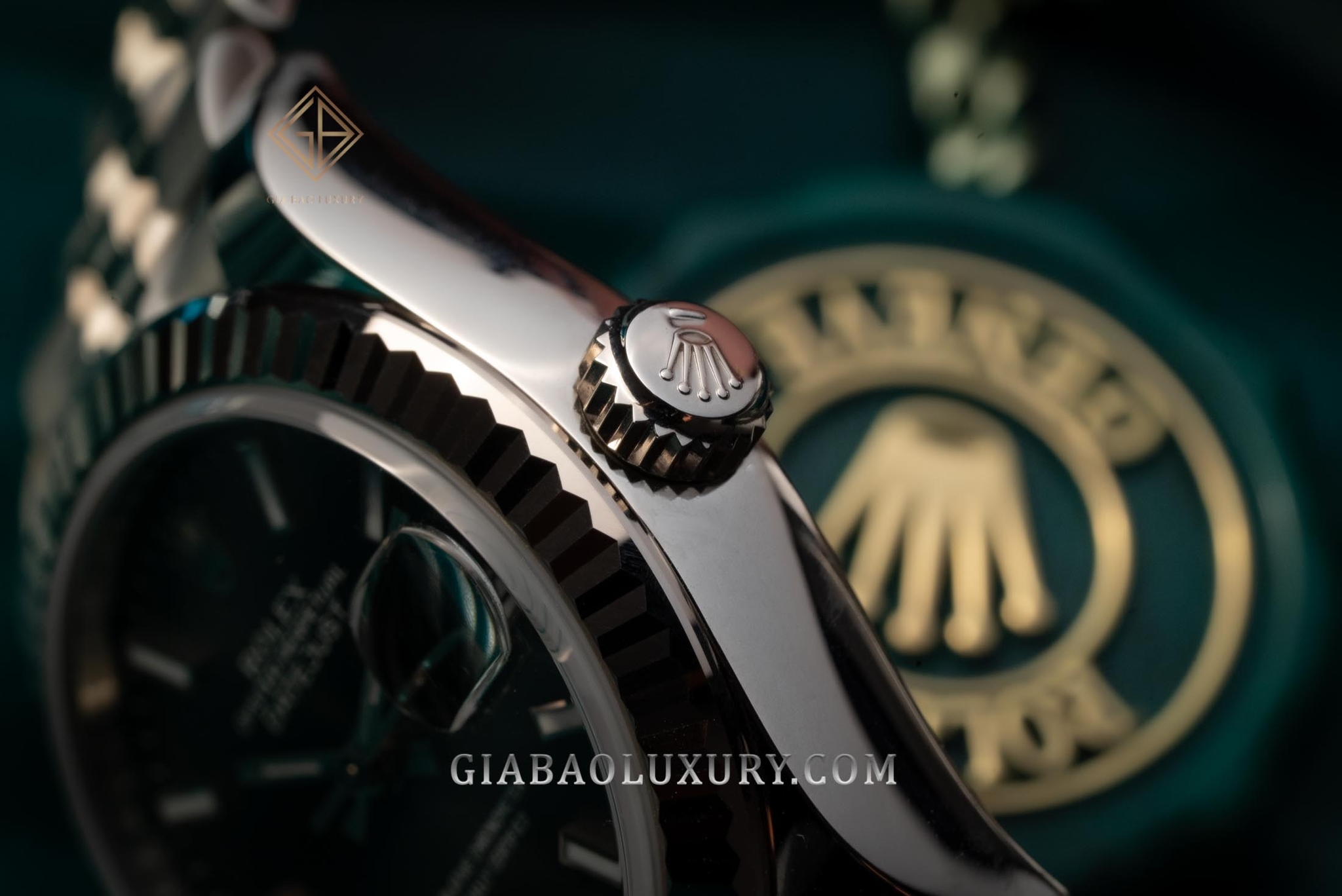 Đồng Hồ Rolex Lady-Datejust 28 279174 Mặt Số Xám Tối Cọc Số Dạ Quang