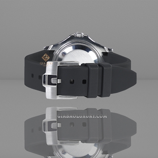 Dây cao su Rubber B dành cho đồng hồ Rolex Oyster Perpetual và Rolex Datejust size 31mm - Tang Buckle Series