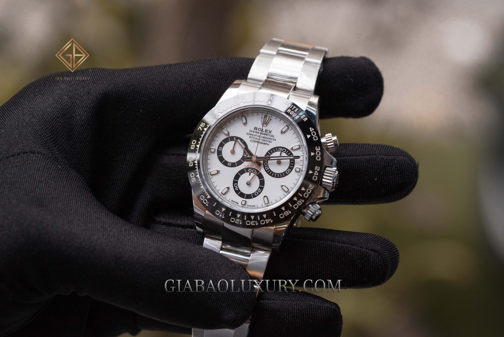 Đồng Hồ Rolex Cosmograph Daytona 116500LN Mặt Số Trắng