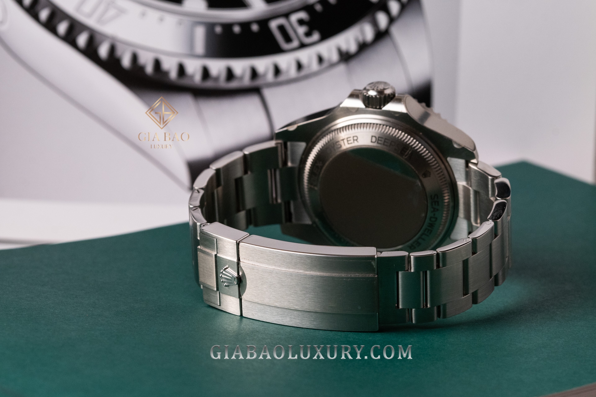 Đồng hồ Rolex Deepsea 126660 Mặt Số Đen