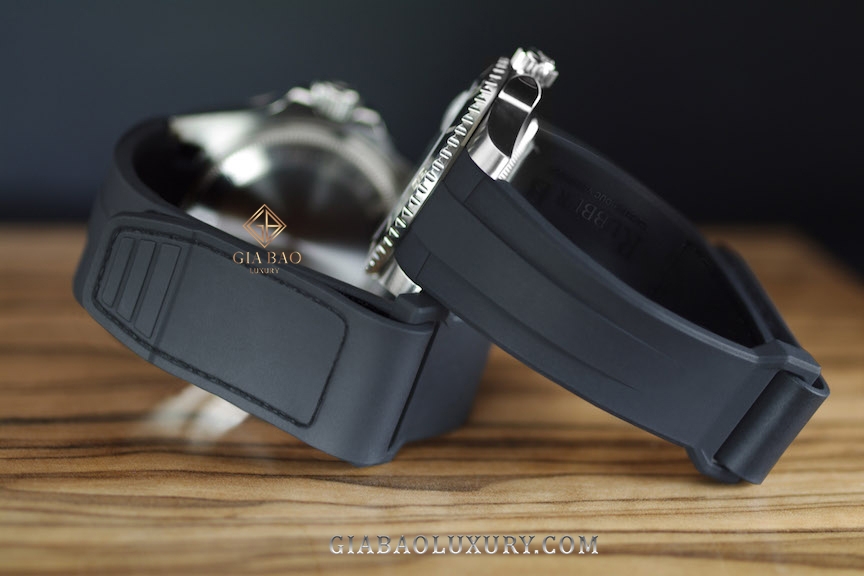 Dây cao su Rubber B dành cho đồng hồ Rolex GMT Master II Non - Ceramic - Velcro® Series