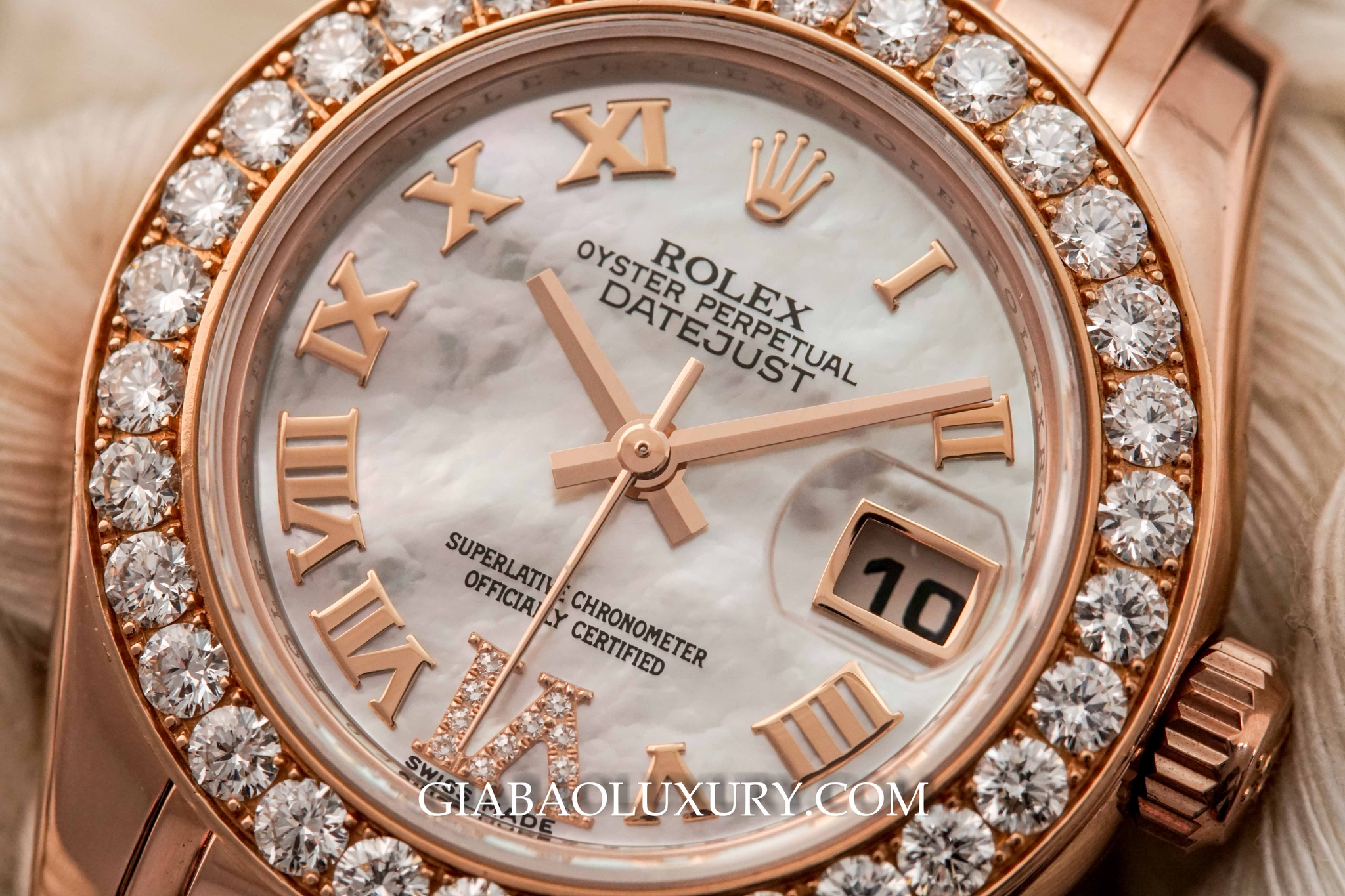 Đồng Hồ Rolex Datejust Lady Pearlmaster 29 mm Everose Gold 80315