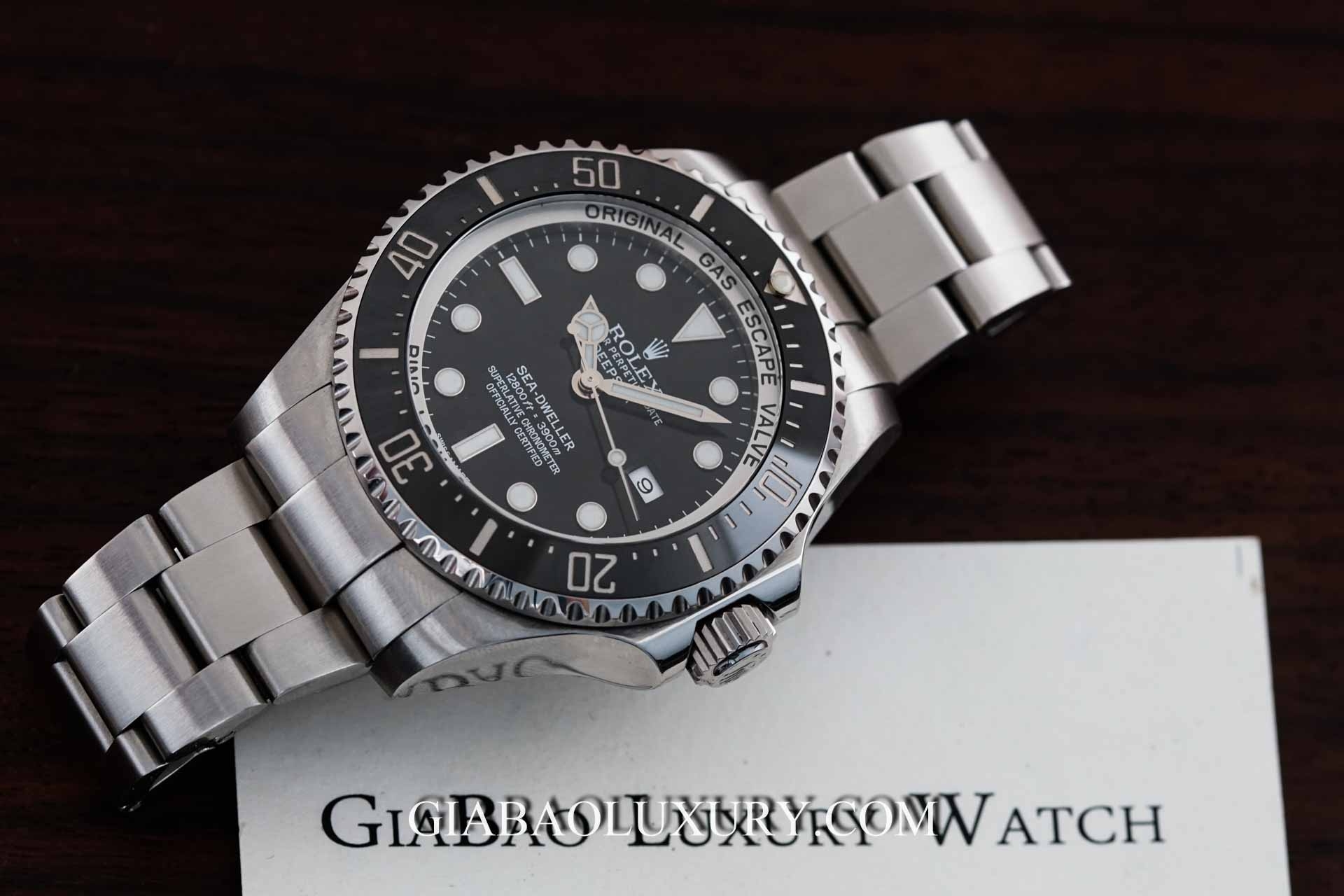 Review đồng hồ Rolex Sea-Dweller 116660