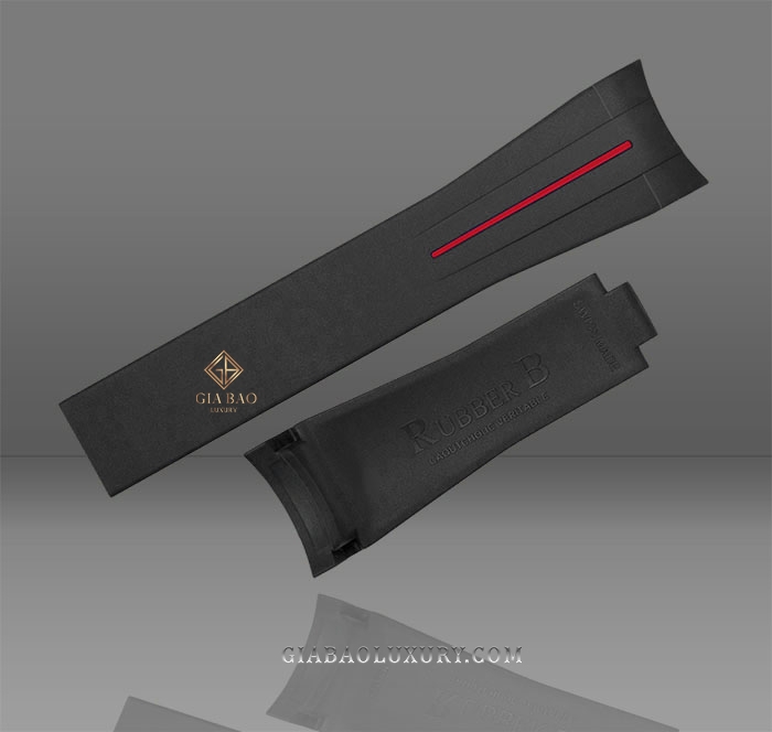 Dây cao su Rubber B dành cho đồng hồ Rolex Oyster Perpetual 39mm - Classic Series VulChromatic®