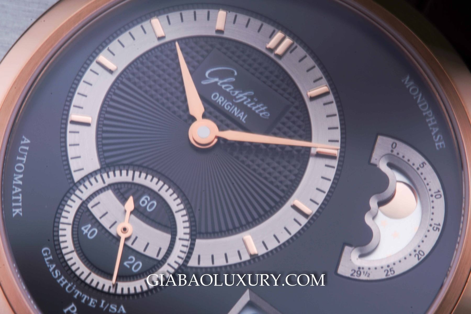 đồng hồ Glashutte Original PanoMatic Lunar Moonphase