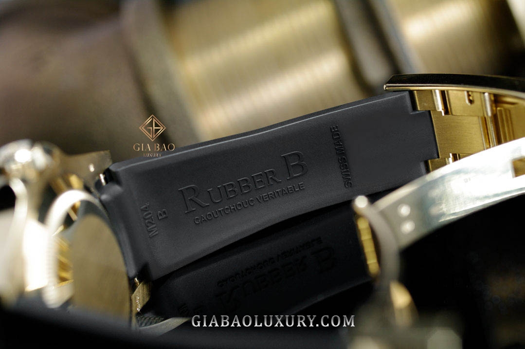 Dây Rubber B Glidelock Edition cho Rolex Submariner Ceramic 126610LN, 124060LV, 126613LB, 126619LB