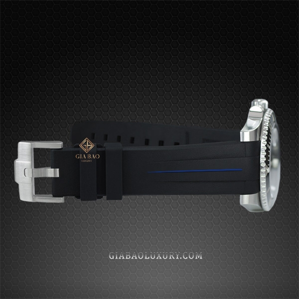 Dây cao su Rubber B dành cho đồng hồ Rolex Oyster Perpetual 39mm - Tang Buckle Series Vulchromatic®