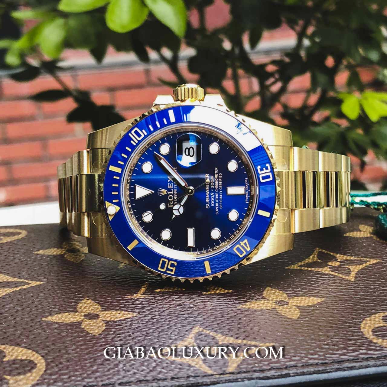Rolex Submariner Date 116618LB Mặt xanh navy