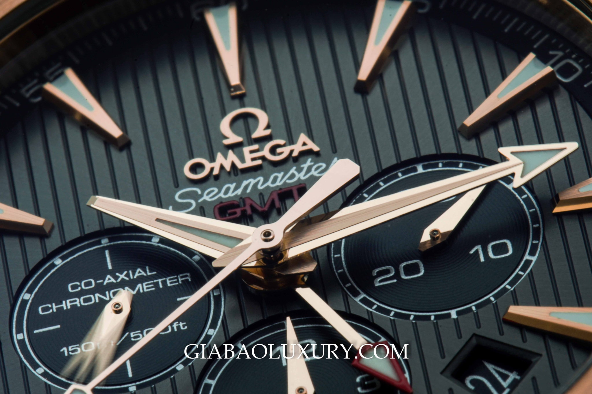 Đồng Hồ Omega Seamaster Aqua Terra Chronograph GMT