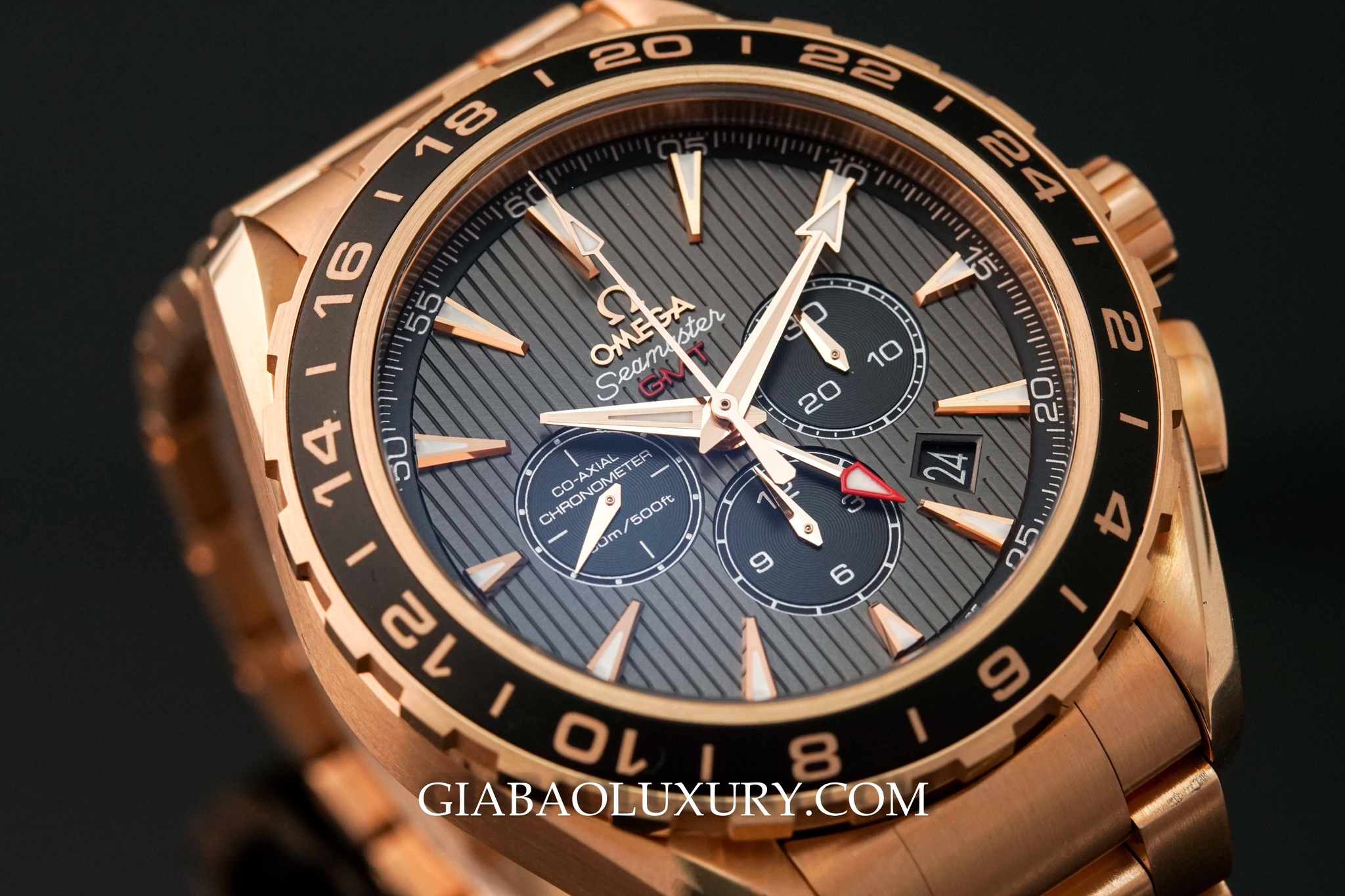 Đồng Hồ Omega Seamaster Aqua Terra Chronograph GMT