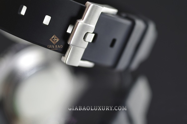 Dây cao su Rubber B dành cho đồng hồ Rolex Explorer I 39mm Ref. 214270 - Tang Buckle Series VulChromatic®