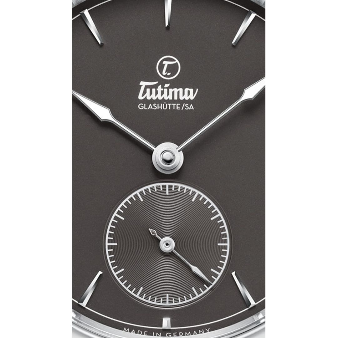 Tutima, dòng sản phẩm Patria, Ref no: 6610-02, mặt số màu xám