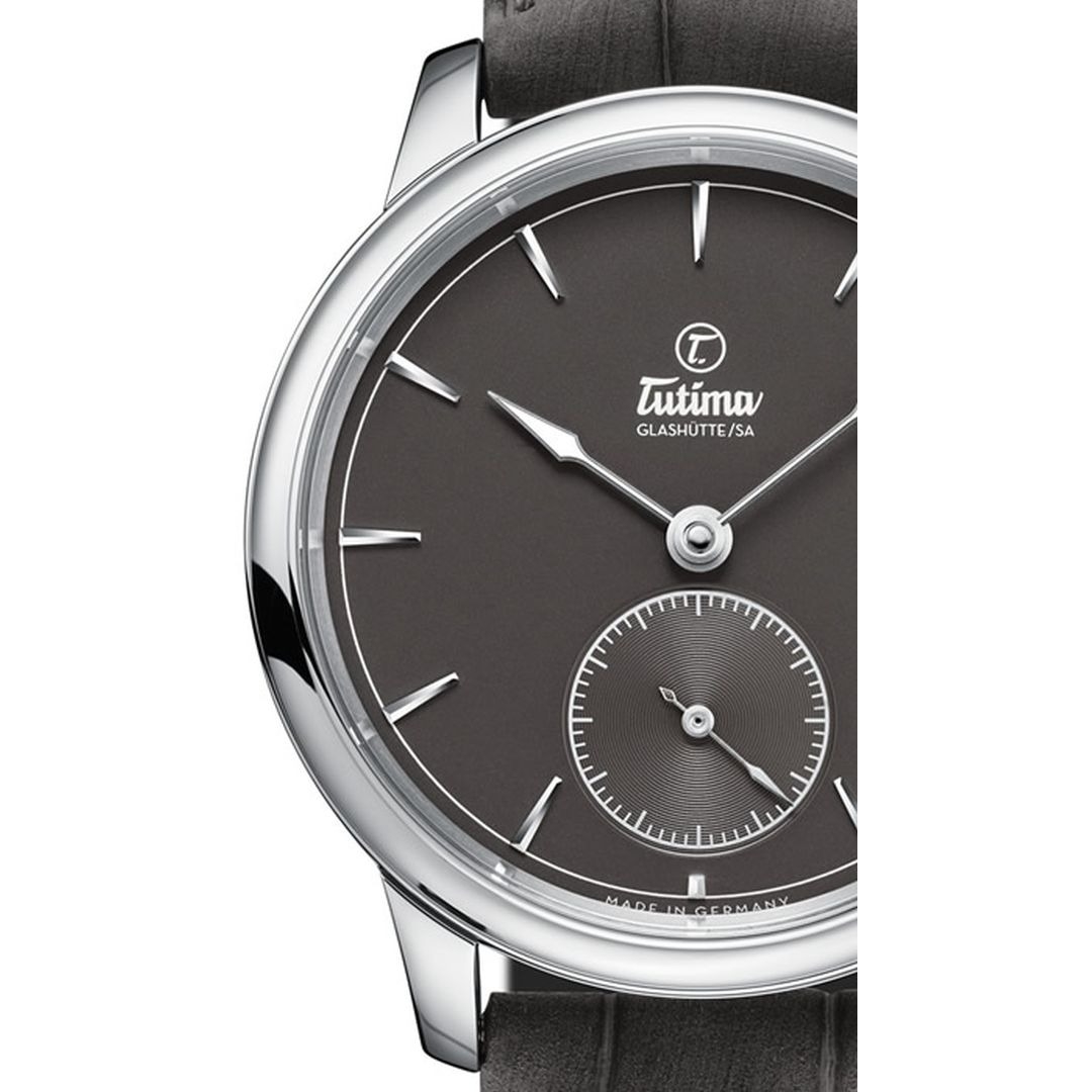 Tutima, dòng sản phẩm Patria, Ref no: 6610-02, mặt số màu xám