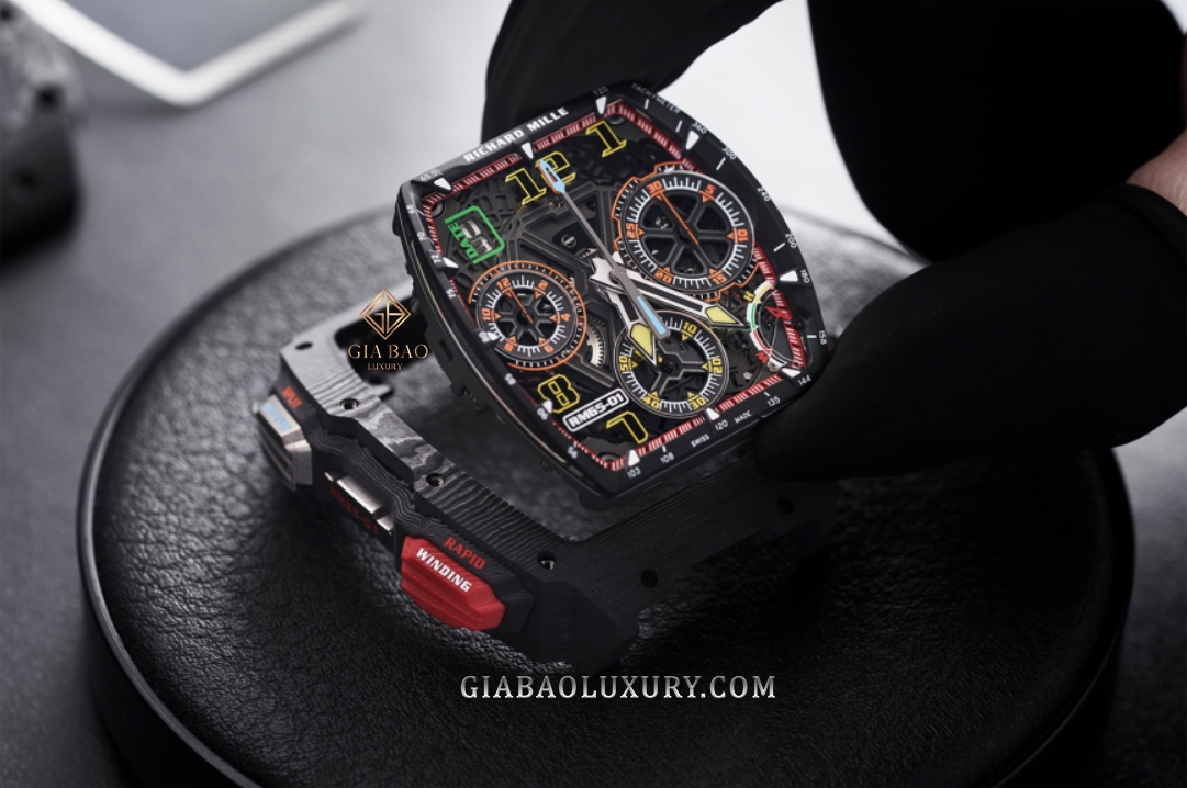 Đồng Hồ Richard Mille RM 65-01 Carbon TPT