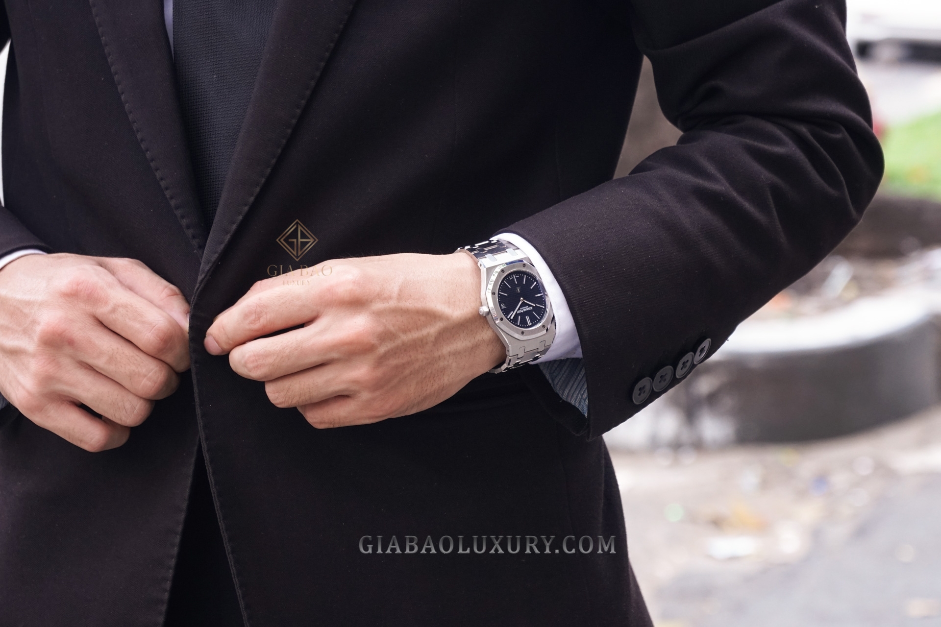 Đồng Hồ Audemars Piguet Royal Oak Jumbo Extra-Thin 15202ST.OO.1240ST.01