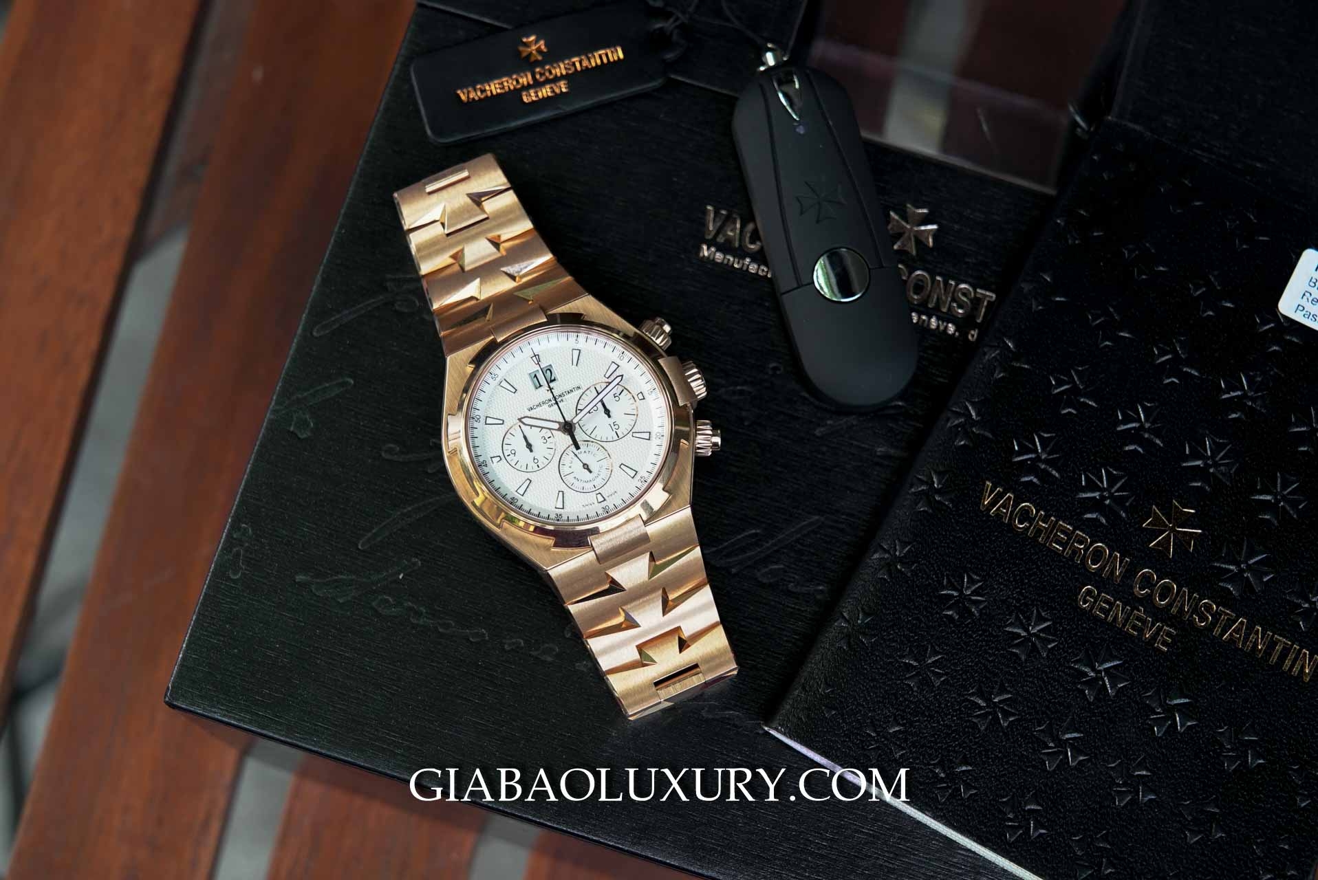 Đồng Hồ Vacheron Constantin Overseas Chronograph Rose Gold