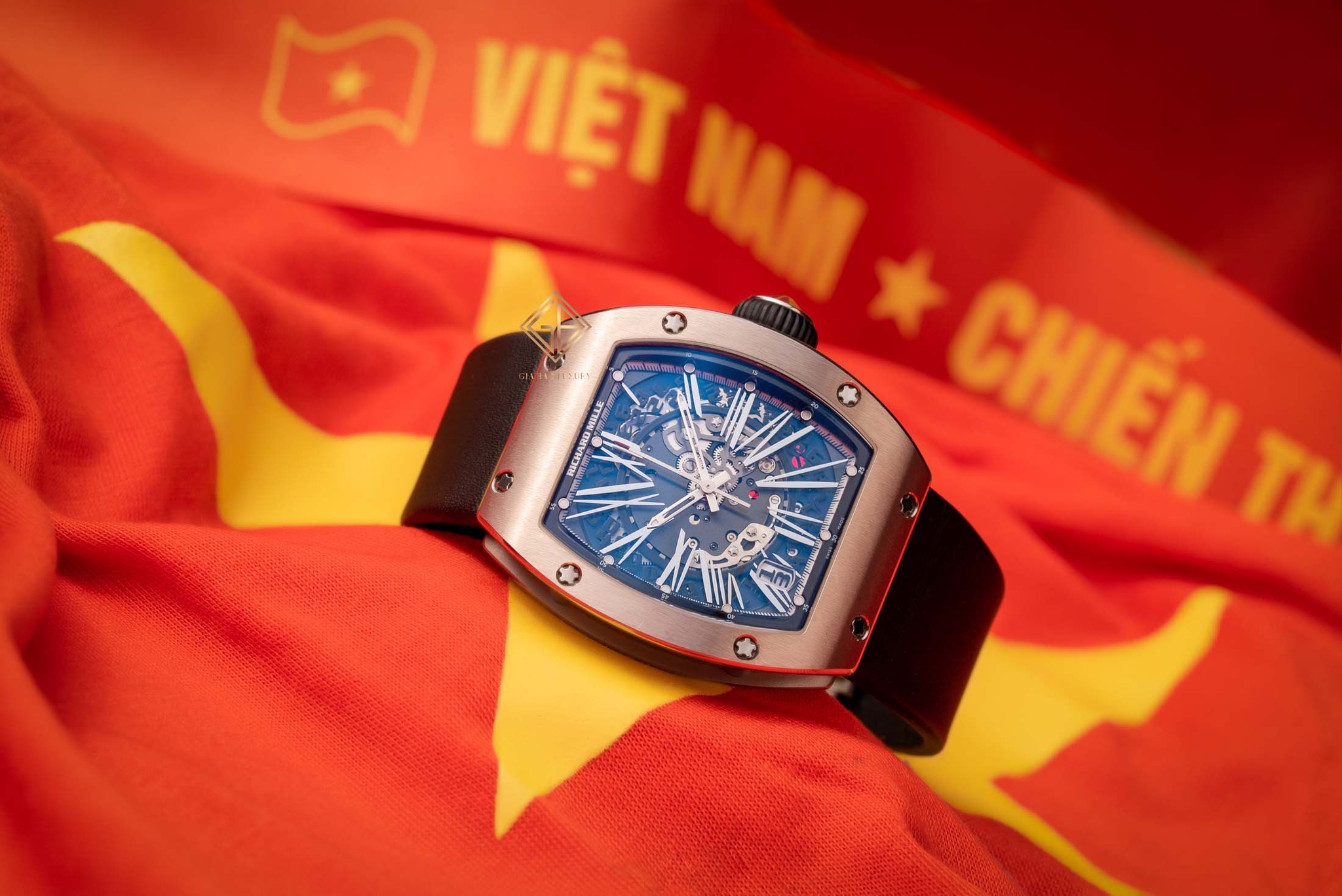 Đồng Hồ Richard Mille RM 023 Automatic Winding Vàng trắng