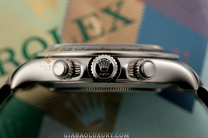 Đồng Hồ Rolex Cosmograph Daytona 116509 Mặt Số Đen Cọc Số Arabic
