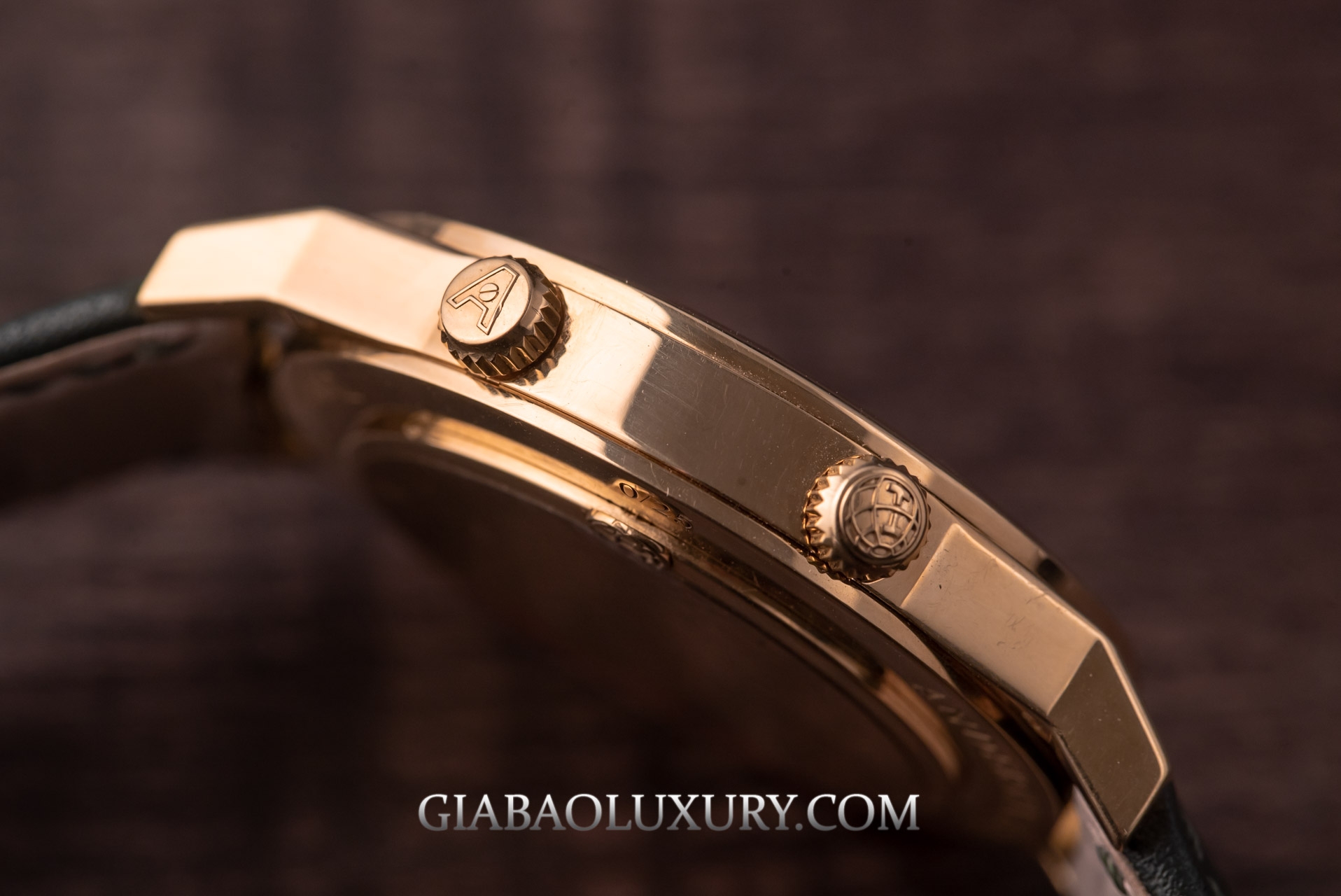 Đồng Hồ Andersen Geneve Tempus Terrae BlueGold Dial Vàng Hồng