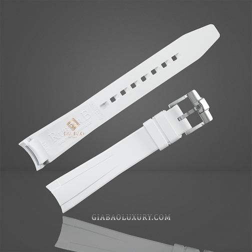 Dây cao su Rubber B dành cho đồng hồ Rolex Yacht-Master size 35mm - Tang Buckle Series