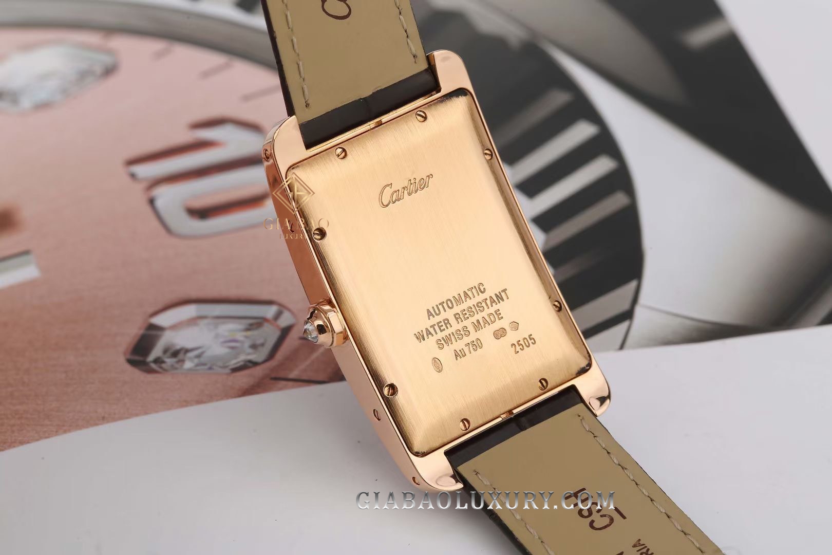 Đồng Hồ Cartier Tank Américaine WB704851